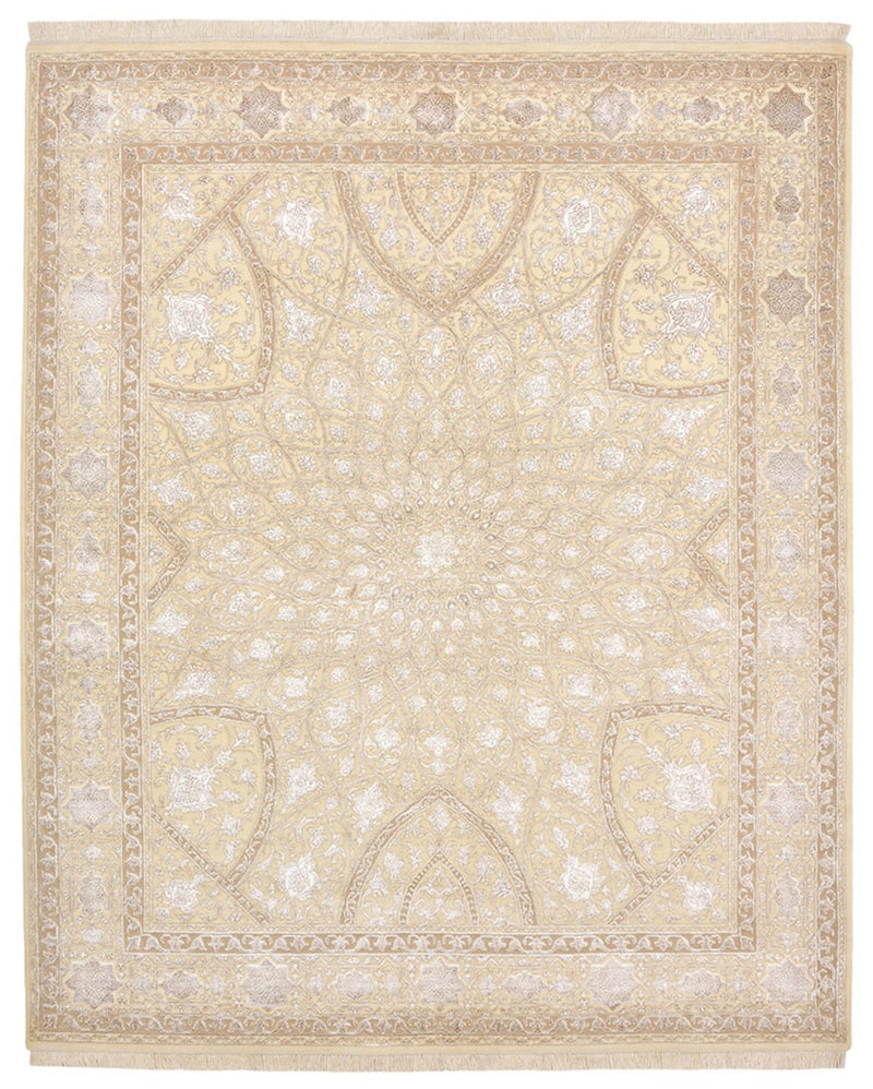 Orientteppich - 252 x 207 cm - dunkelbeige
