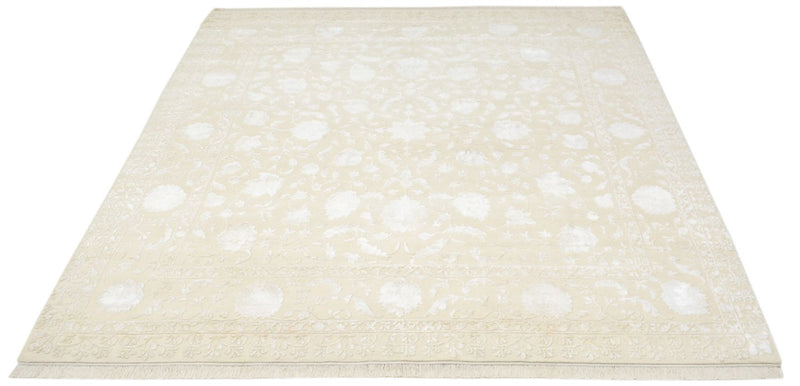 Orientteppich quadratisch  - 255 x 250 cm - hellbeige