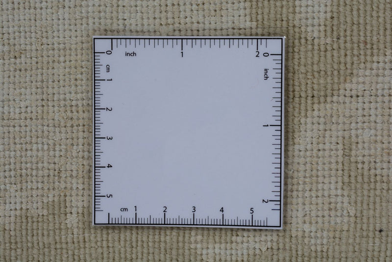 Orientteppich quadratisch  - 204 x 202 cm - hellbeige