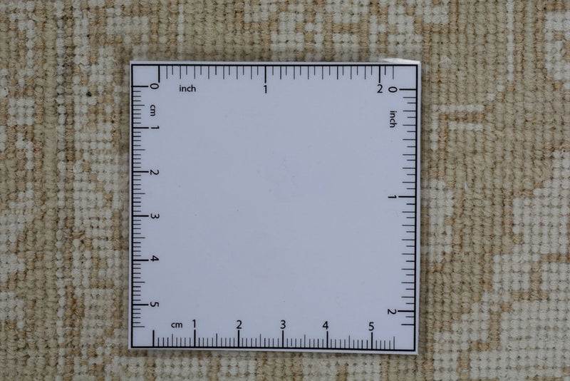 Orientteppich quadratisch  - 246 x 245 cm - dunkelbeige