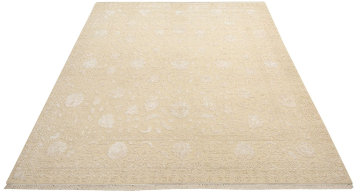 Orientteppich quadratisch  - 309 x 301 cm - hellbeige