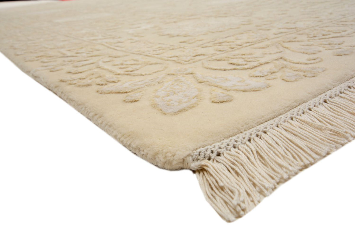 Orientteppich quadratisch  - 309 x 301 cm - hellbeige