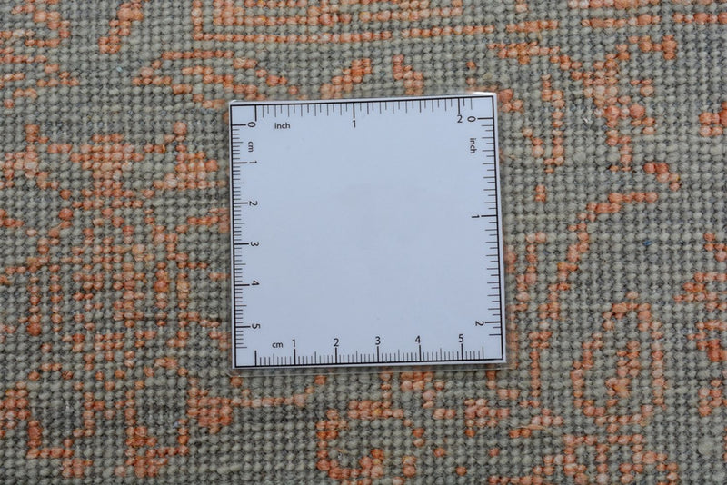 Designer Teppich - 189 x 152 cm - grau