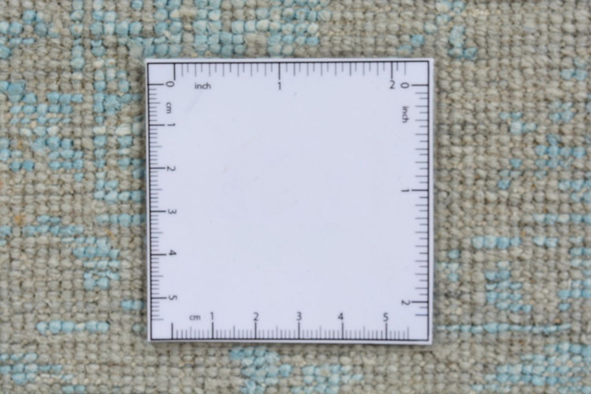 Designer Teppich - 202 x 155 cm - hellgrau