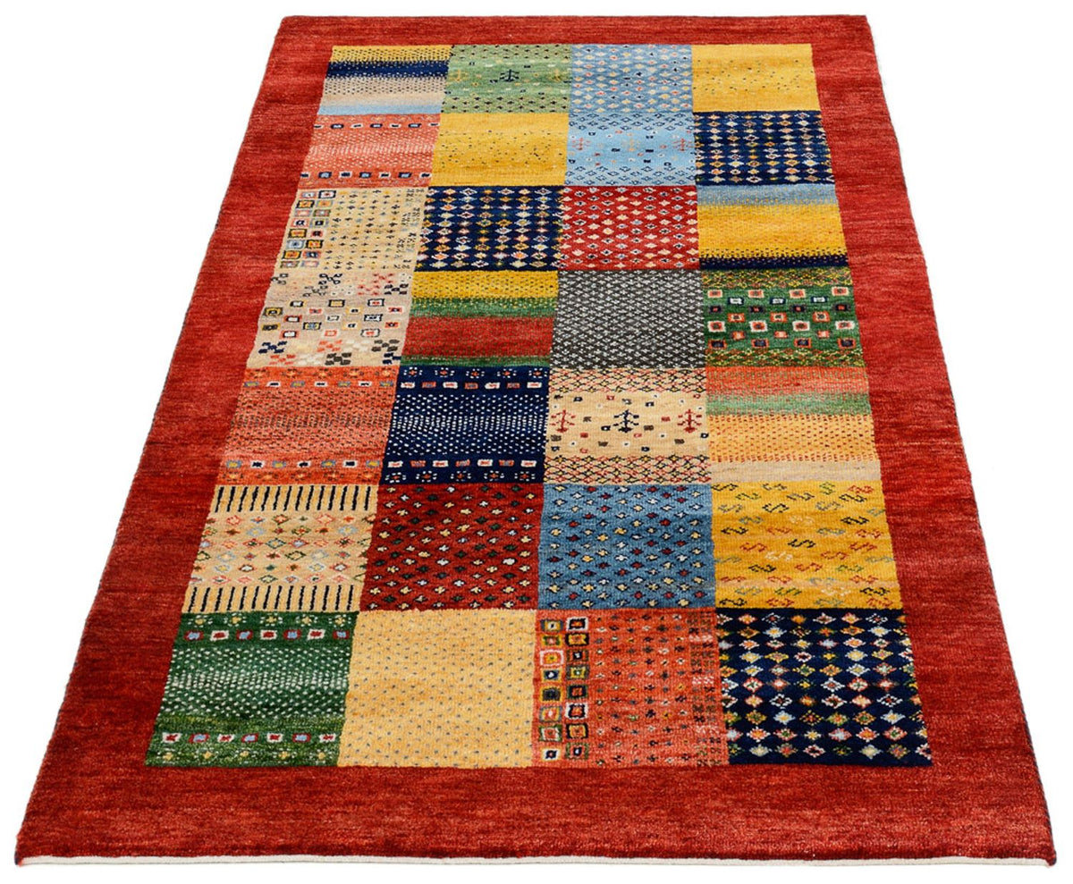 Gabbeh Teppich - Loribaft Indus - 163 x 96 cm - mehrfarbig