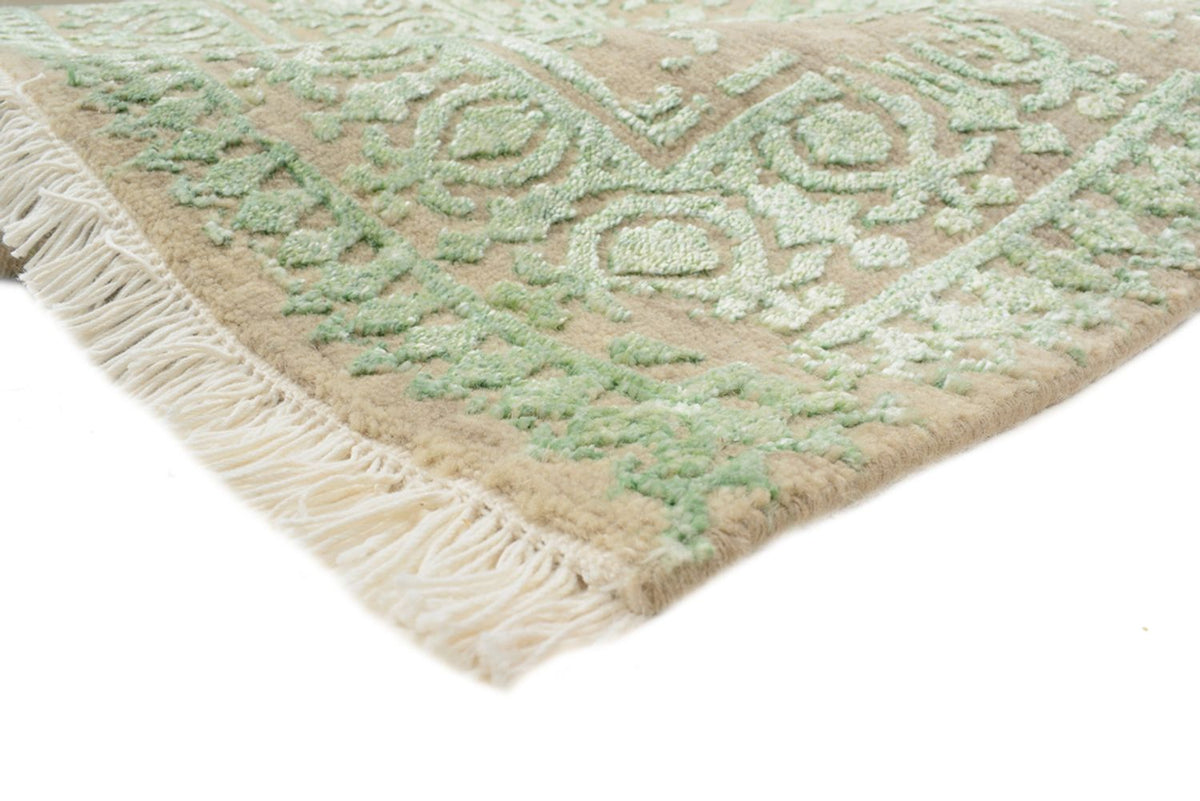Designer Teppich - 239 x 171 cm - dunkelbeige