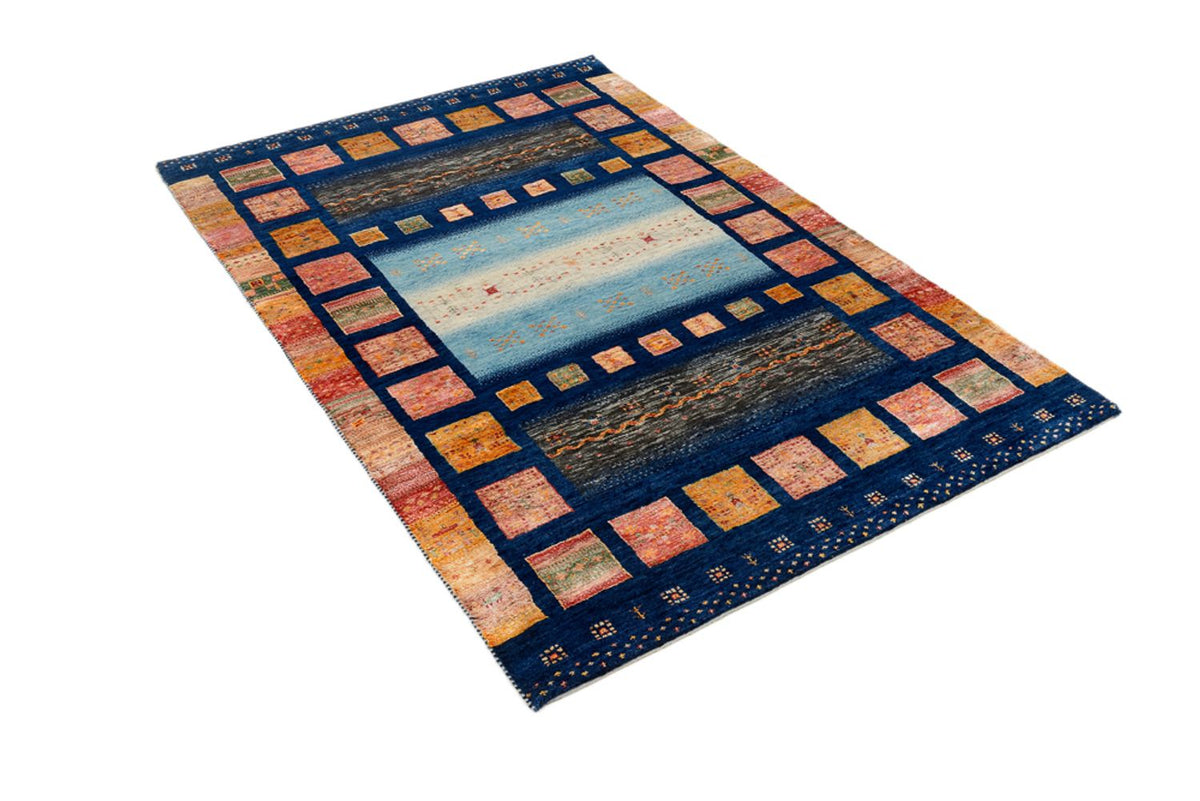Gabbeh Teppich - Loribaft Indus - 187 x 125 cm - mehrfarbig