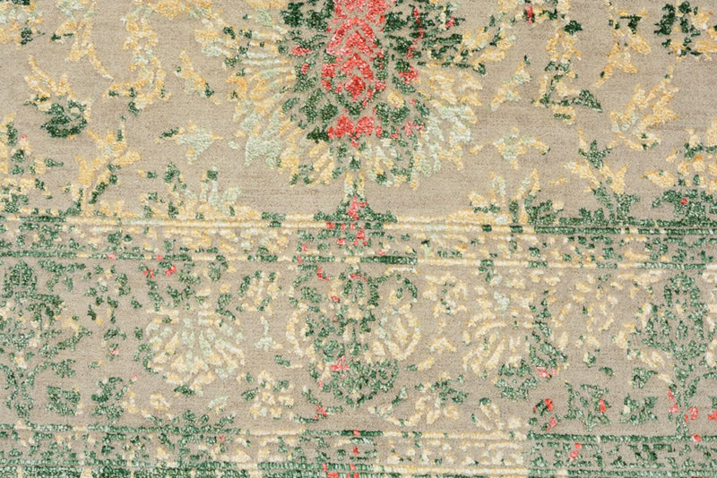 Designer Teppich - 188 x 130 cm - hellbeige