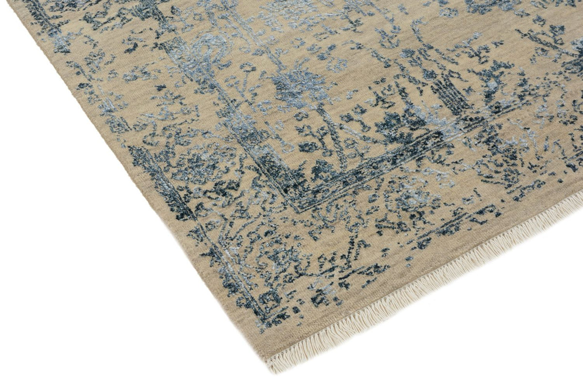 Designer Teppich - 149 x 95 cm - hellbeige