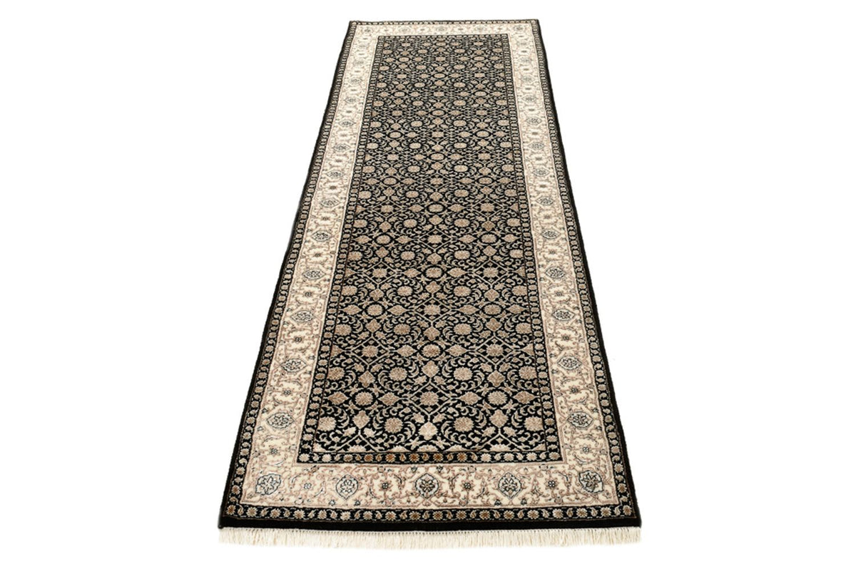Läufer Orient - Bidjar - Indus - 241 x 84 cm - dunkelbeige