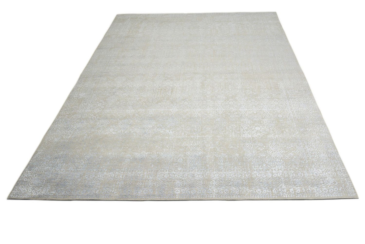 Designer Teppich - 367 x 274 cm - hellgrau