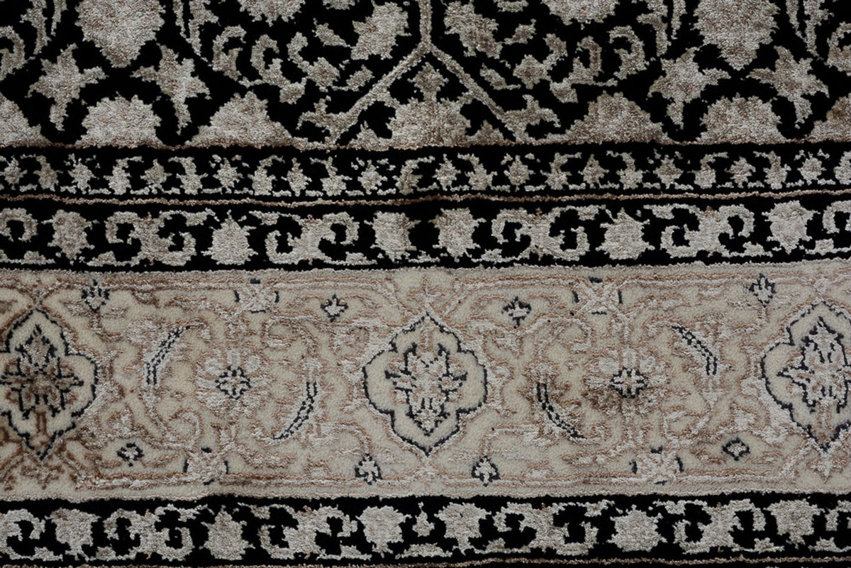Orientteppich - Bidjar - Indus - 204 x 139 cm - dunkelbeige