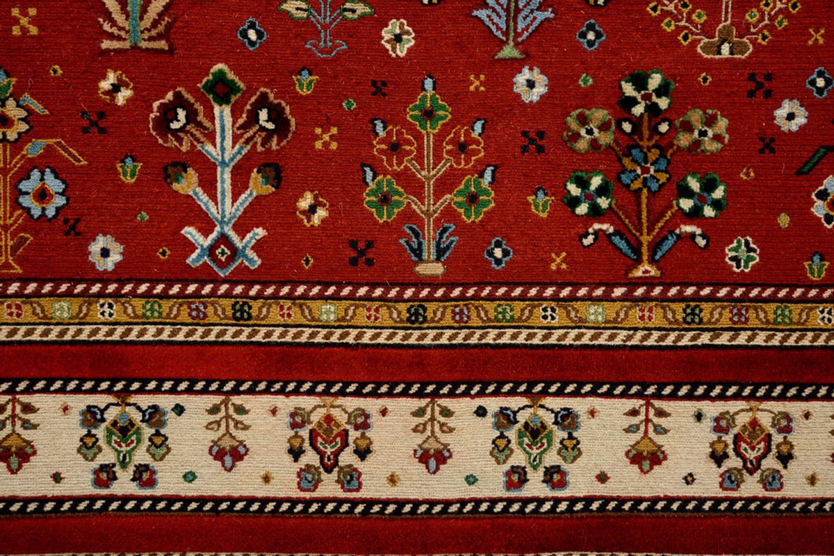 Orientteppich - 245 x 176 cm - rot