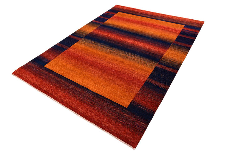 Gabbeh Teppich - Loribaft Indus - 200 x 144 cm - rost