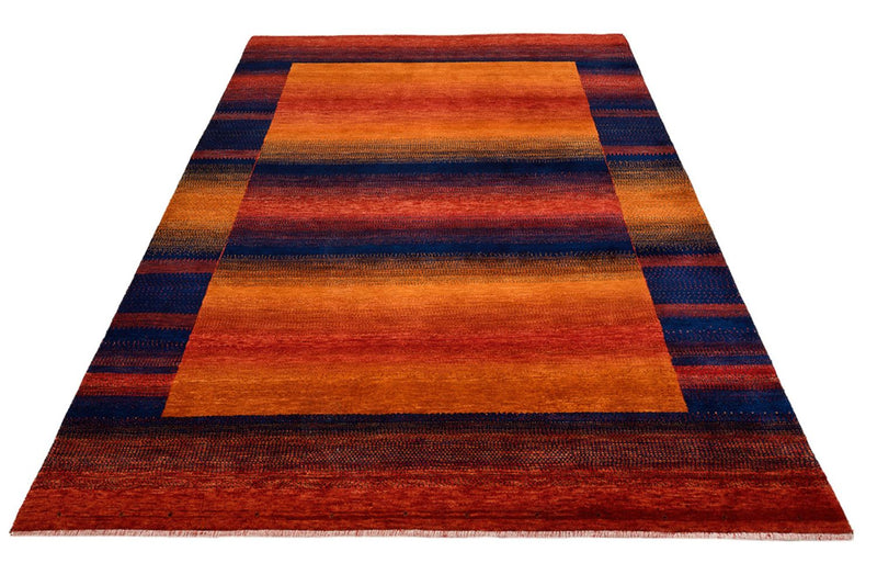 Gabbeh Teppich - Loribaft Indus - 200 x 144 cm - rost