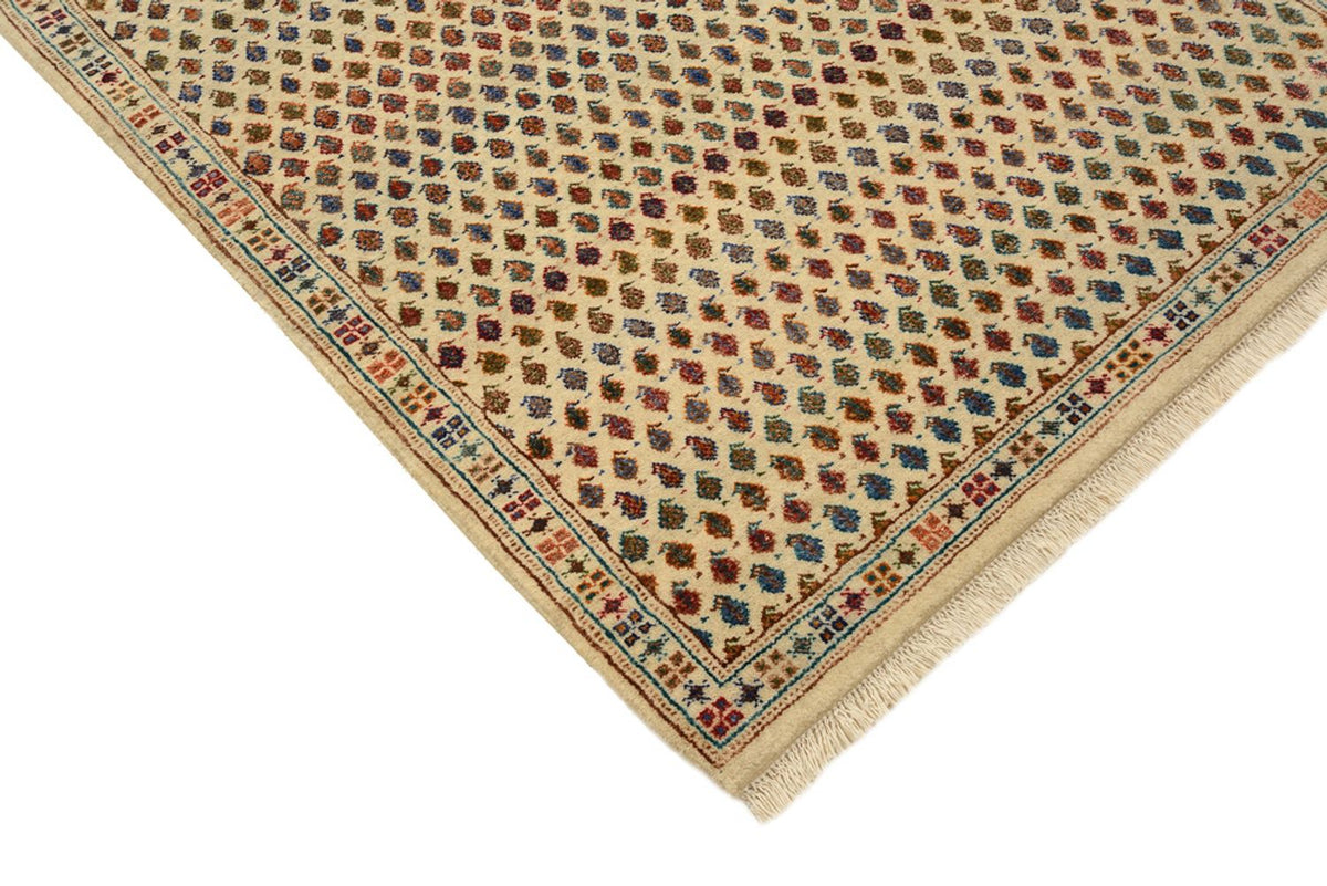 Designer Teppich - 153 x 96 cm - hellbeige