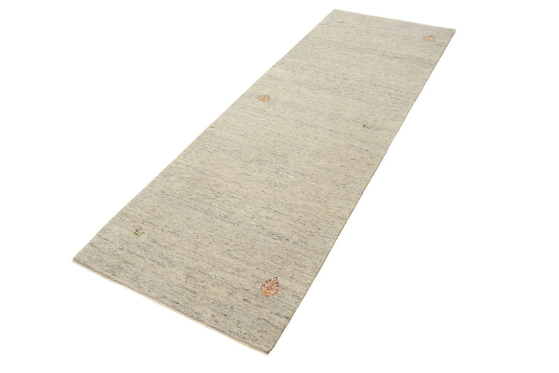 Läufer Gabbeh - Loribaft Indus - 237 x 82 cm - dunkelbeige