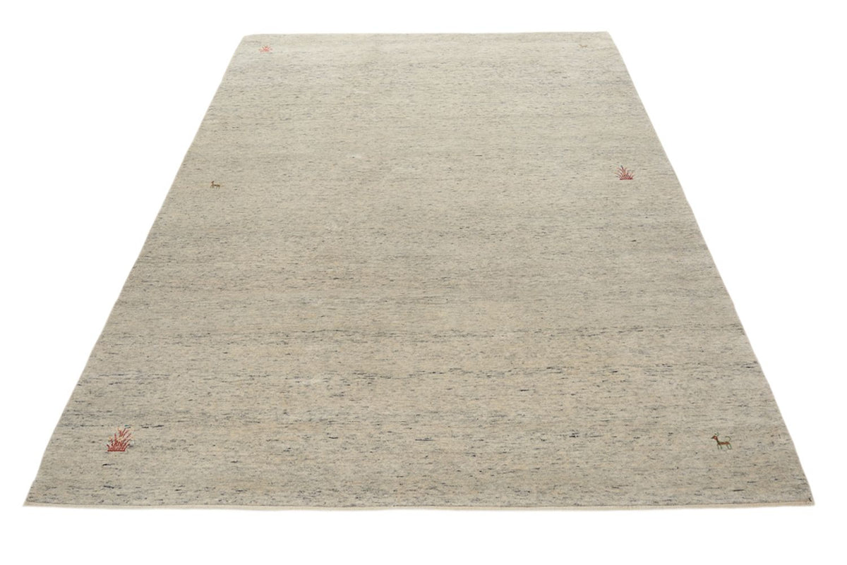 Gabbeh Teppich - Loribaft Indus - 238 x 175 cm - hellbeige