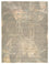 Designer Teppich - 366 x 281 cm - dunkelbeige