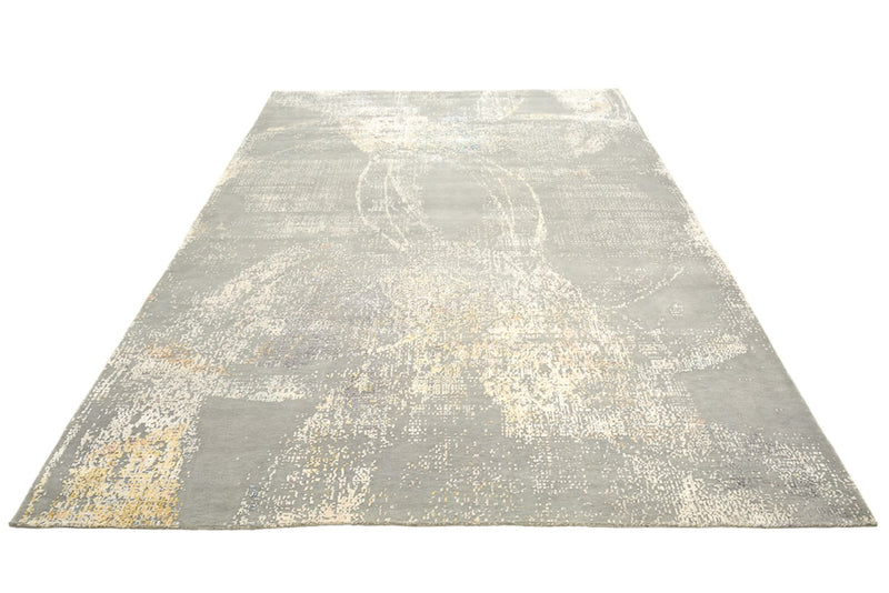 Designer Teppich - 366 x 281 cm - dunkelbeige