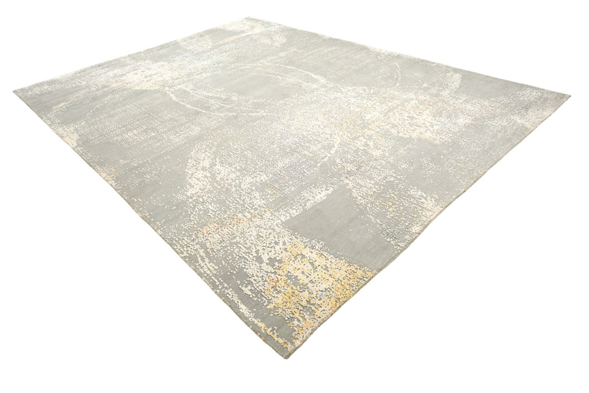 Designer Teppich - 366 x 281 cm - dunkelbeige