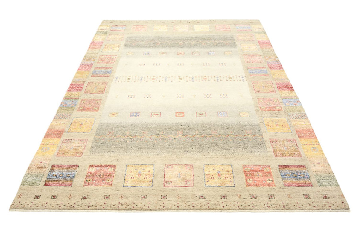Gabbeh Teppich - Loribaft Indus - 244 x 175 cm - mehrfarbig