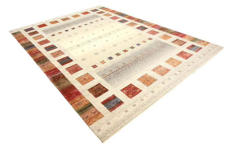 Gabbeh Teppich - Loribaft Indus - 341 x 248 cm - mehrfarbig