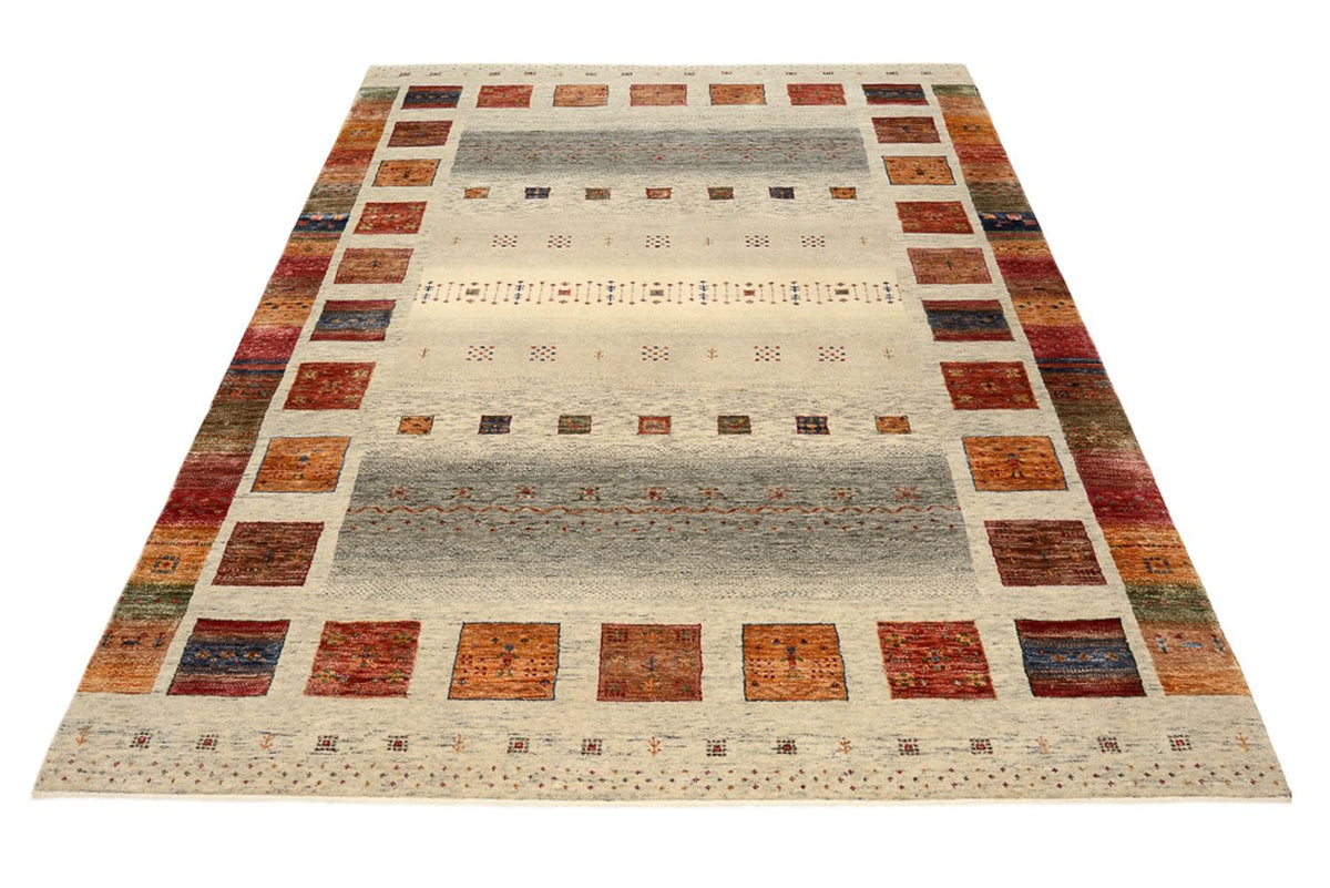Gabbeh Teppich - Loribaft Indus - 235 x 170 cm - mehrfarbig