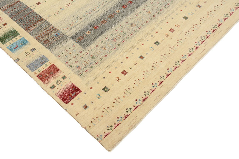 Gabbeh Teppich - Loribaft Indus - 243 x 171 cm - mehrfarbig