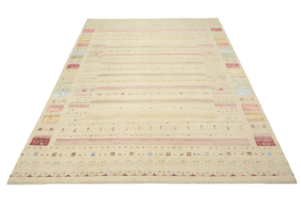 Gabbeh Teppich - Loribaft Indus - 335 x 248 cm - mehrfarbig