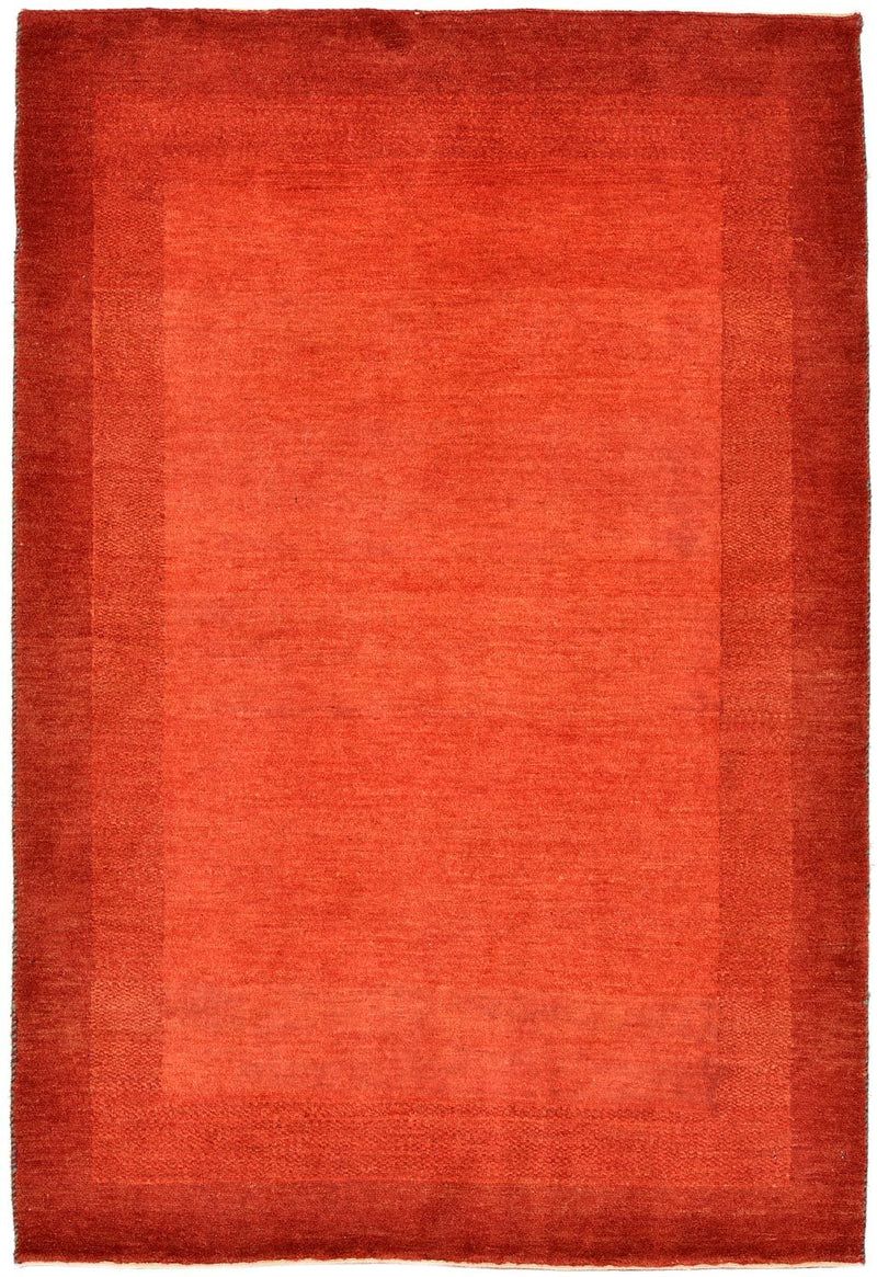 Gabbeh Teppich - Loribaft Perser 149 x 101 cm - rot