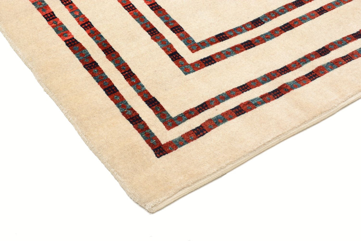 Gabbeh Teppich - Loribaft Perser 179 x 127 cm - beige