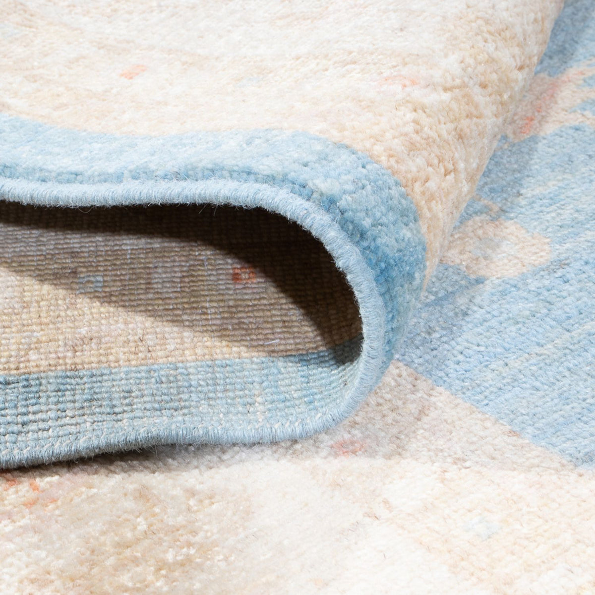 Ziegler Teppich - 343 x 258 cm - hellblau