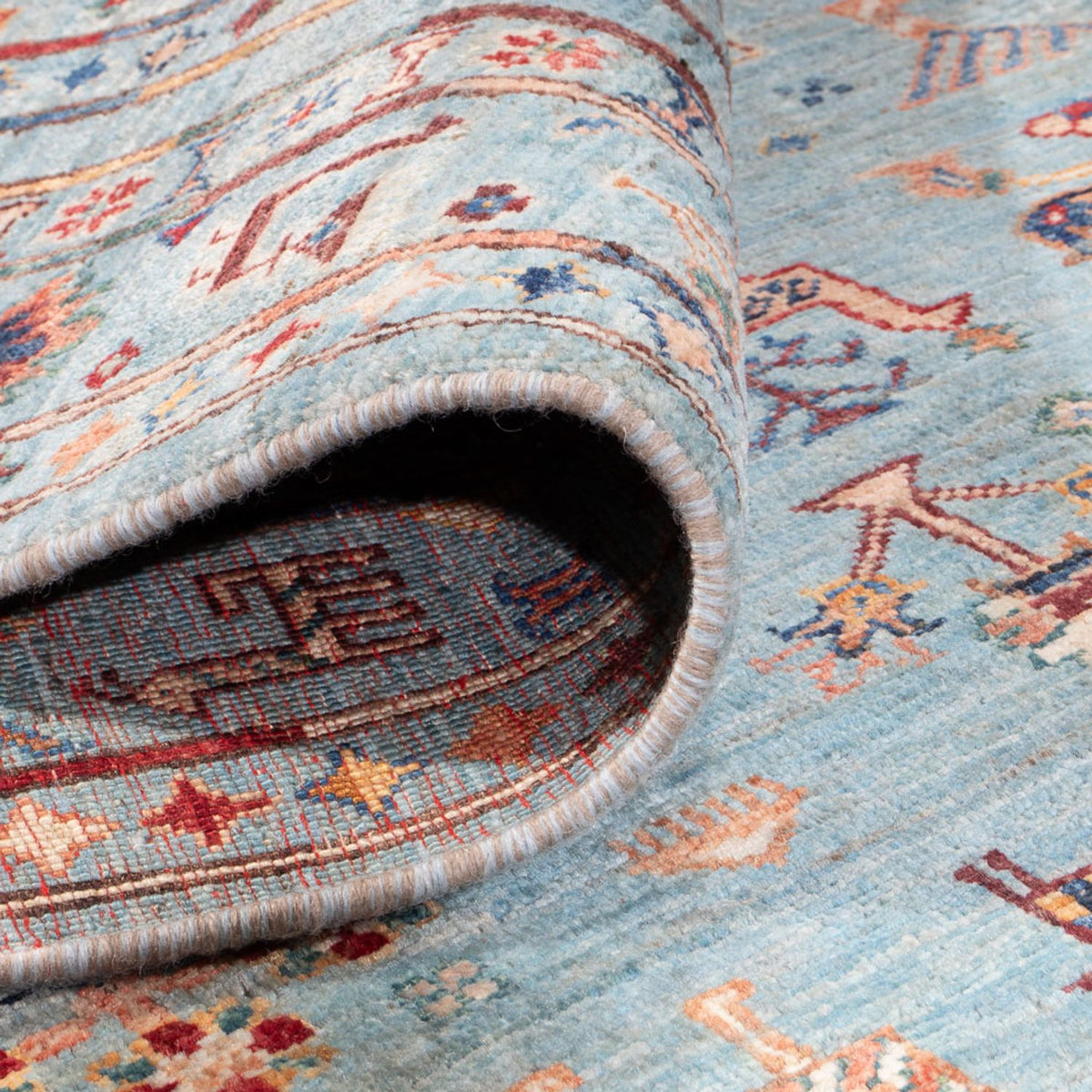 Ziegler Teppich - Ariana - 341 x 246 cm - dunkelblau