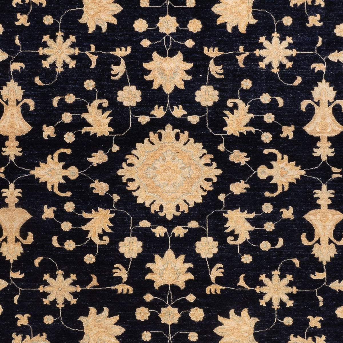 Ziegler Teppich - 332 x 248 cm - dunkelblau