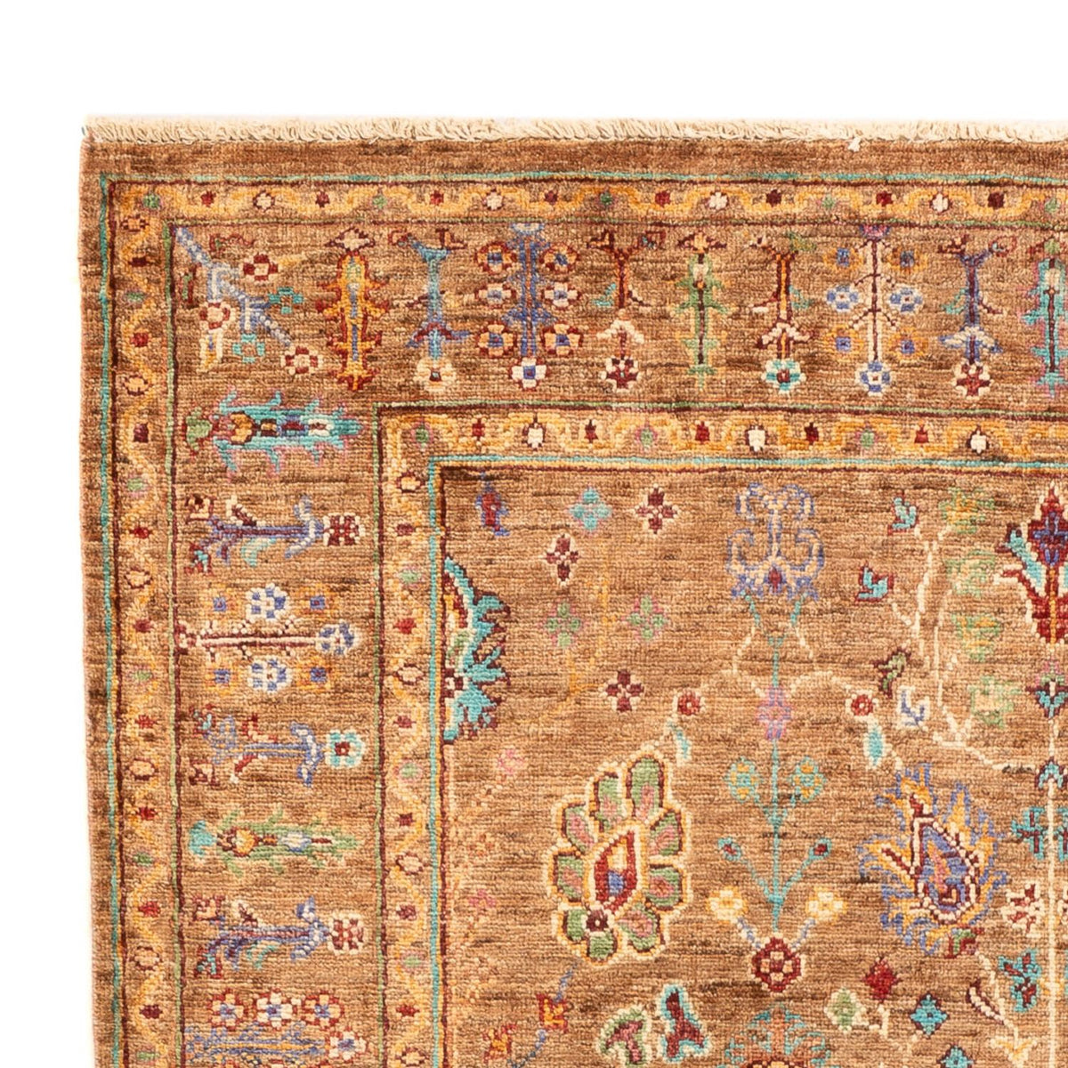 Ziegler Teppich - Ariana - 185 x 125 cm - dunkelbeige