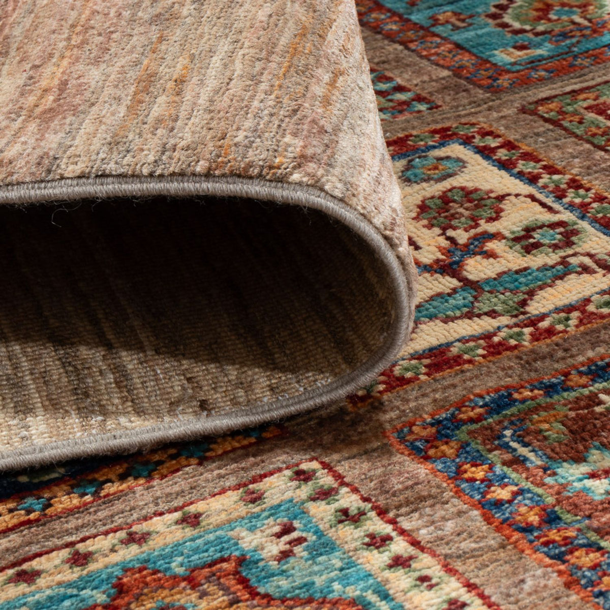 Ziegler Teppich - Bachtiari - 178 x 124 cm - dunkelbeige