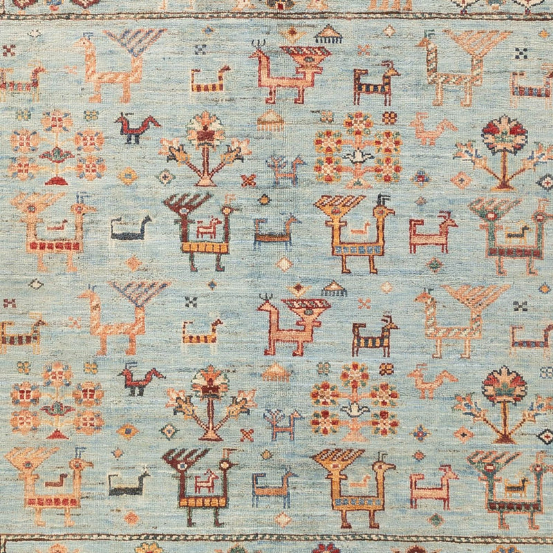 Ziegler Teppich - Ariana - 199 x 158 cm - hellblau