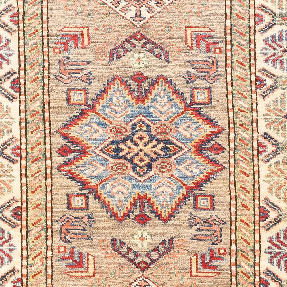 Läufer Ziegler - Kazak - 194 x 74 cm - beige