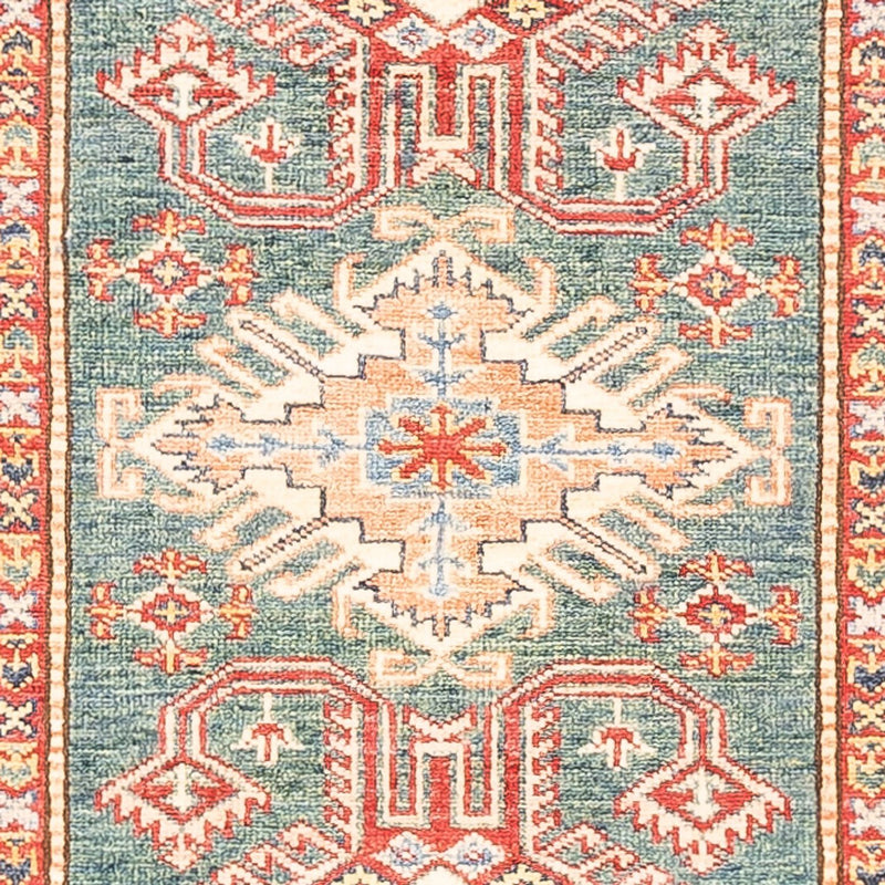 Läufer Ziegler - Kazak - 298 x 82 cm - mehrfarbig