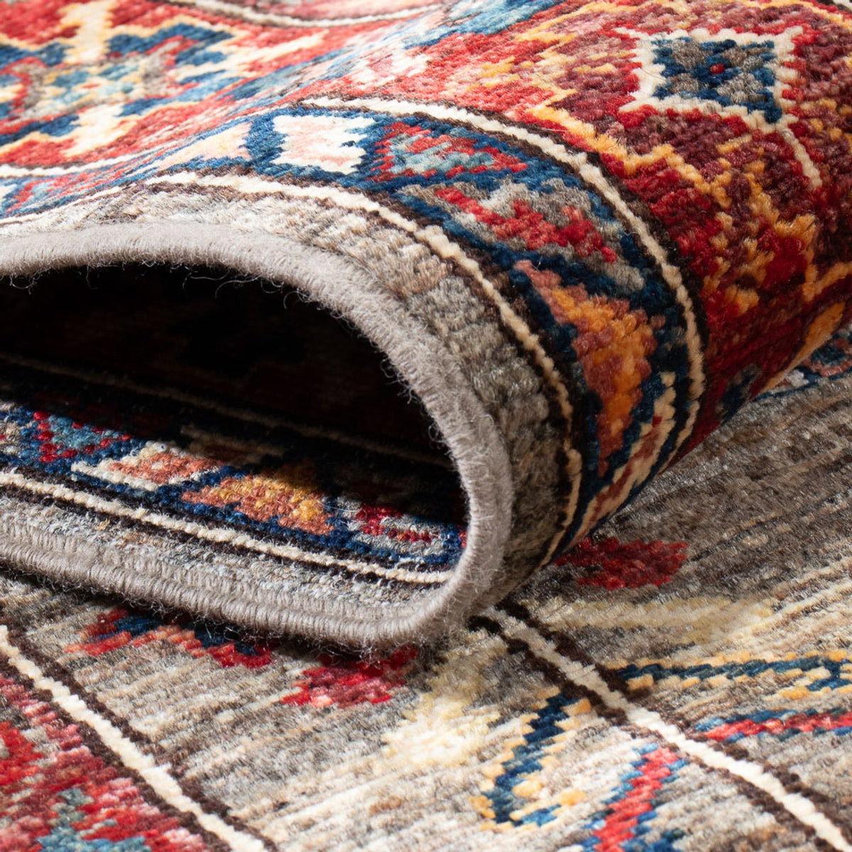 Läufer Ziegler - Kazak - 317 x 78 cm - mehrfarbig