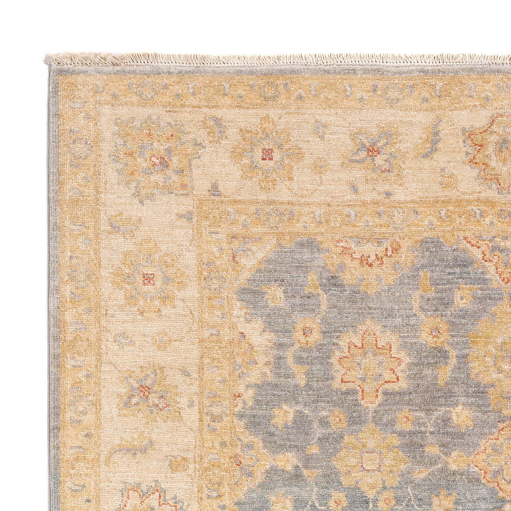 Ziegler Teppich - 201 x 151 cm - petrolblau