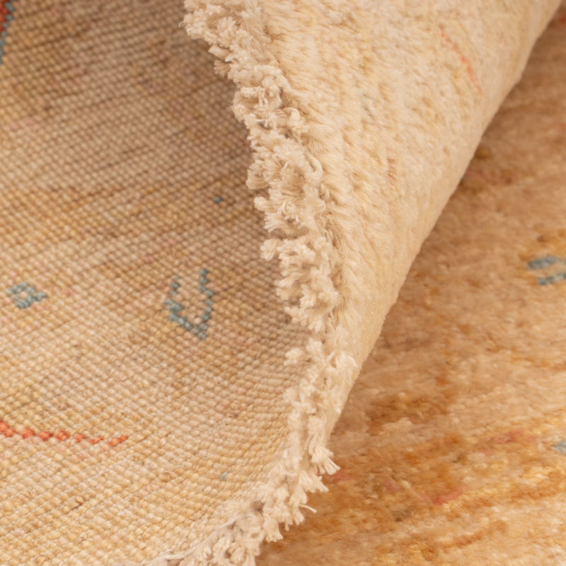 Ziegler Teppich rund  - 99 x 98 cm - beige