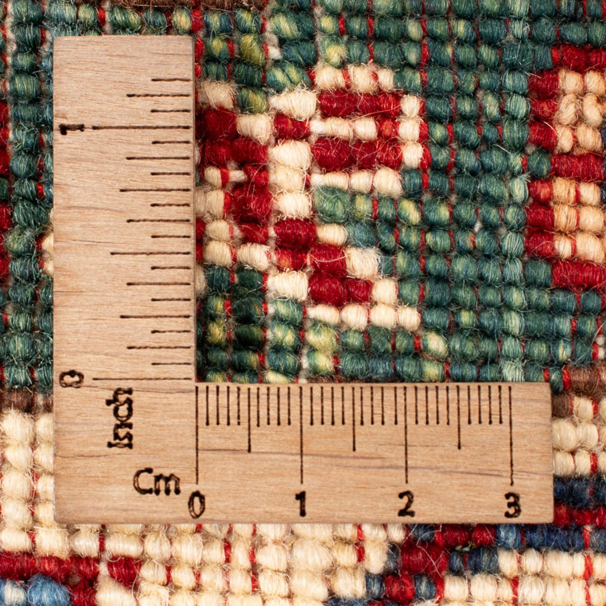 Ziegler Teppich - Kazak rund - 148 x 147 cm - blau