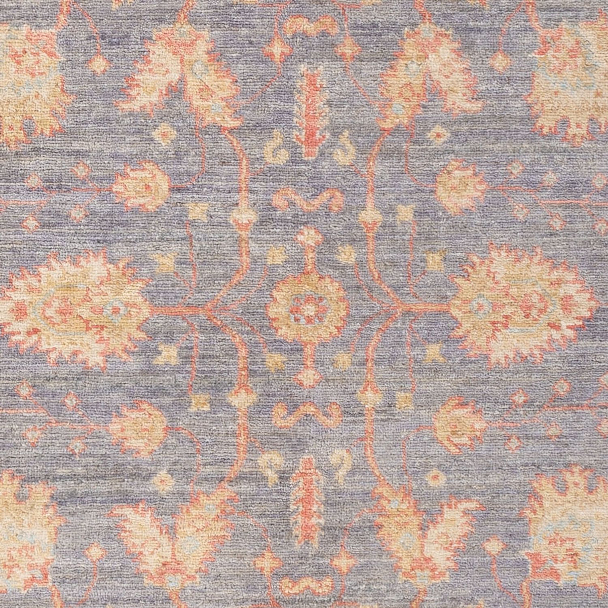 Ziegler Teppich - 175 x 118 cm - seeblau