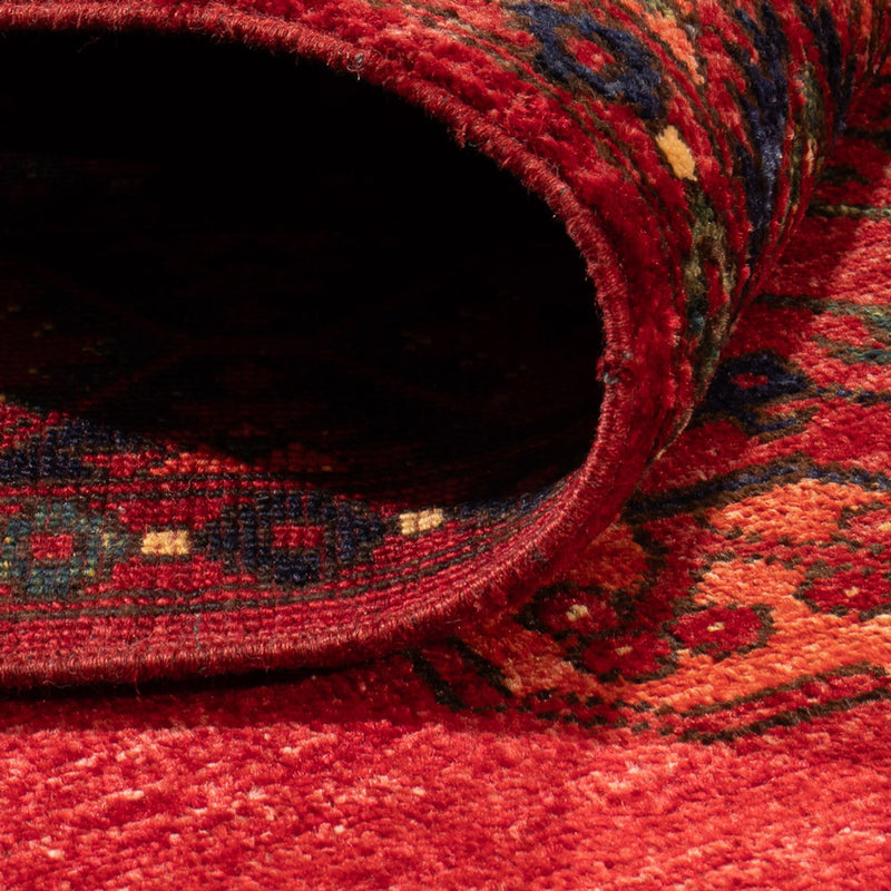 Afghan Teppich - 181 x 122 cm - rot