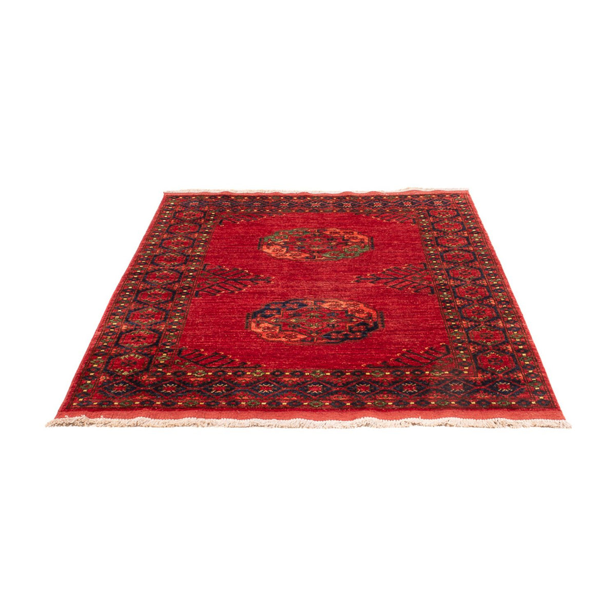 Afghan Teppich - 181 x 122 cm - rot