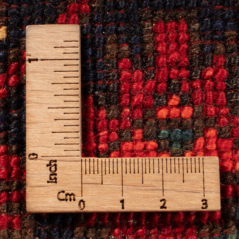 Afghan Teppich - 181 x 122 cm - rot