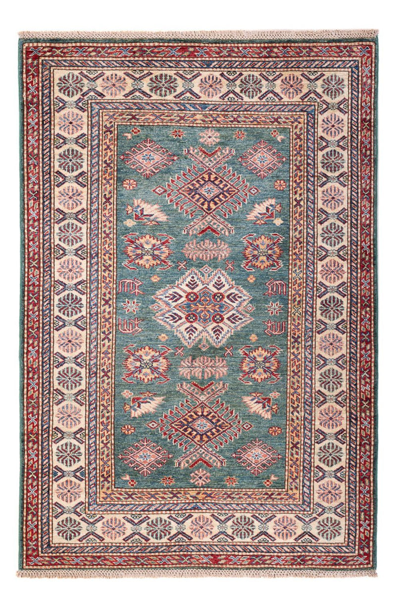 Ziegler Teppich - Kazak - Royal - 174 x 118 cm - seeblau
