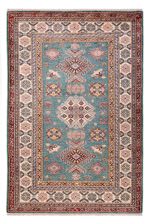 Ziegler Teppich - Kazak - Royal - 183 x 121 cm - seegrün